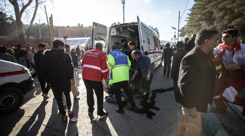 Irán: 103 muertos y 141 heridos tras explosiones cerca de la tumba de Qasem Soleimani