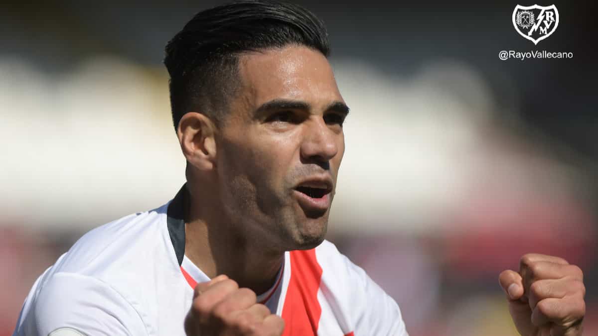 Falcao habló sobre su debut y gol con el Rayo Vallecano