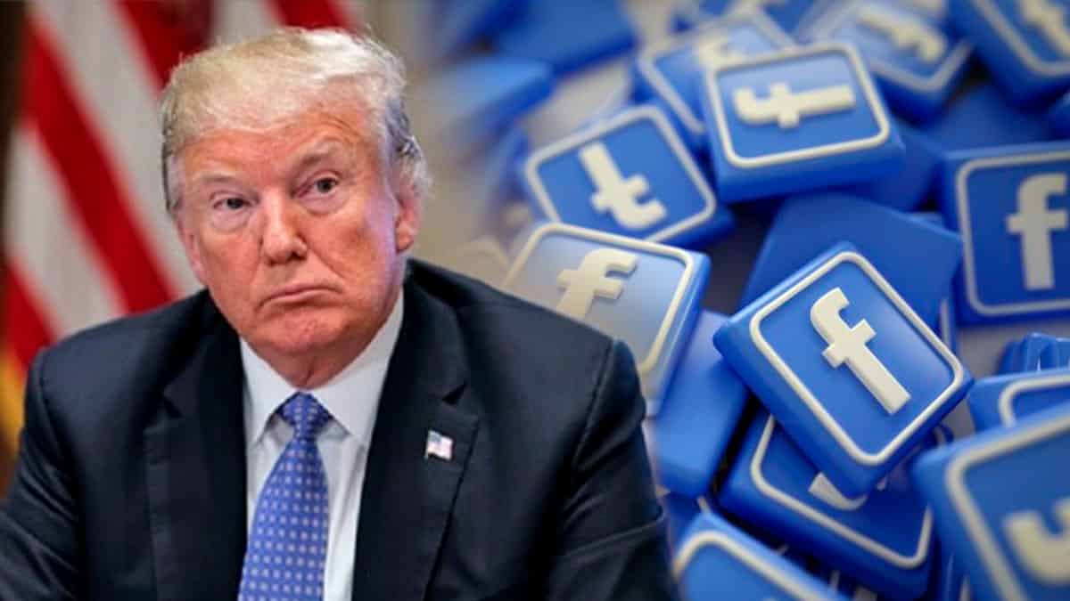 Facebook bloquea cuenta de Donald Trump indefinidamente