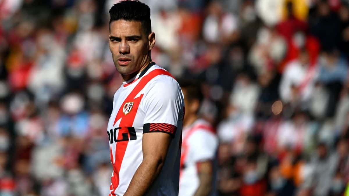 Falcao marcó gol con el Rayo Vallecano ante Real Sociedad
