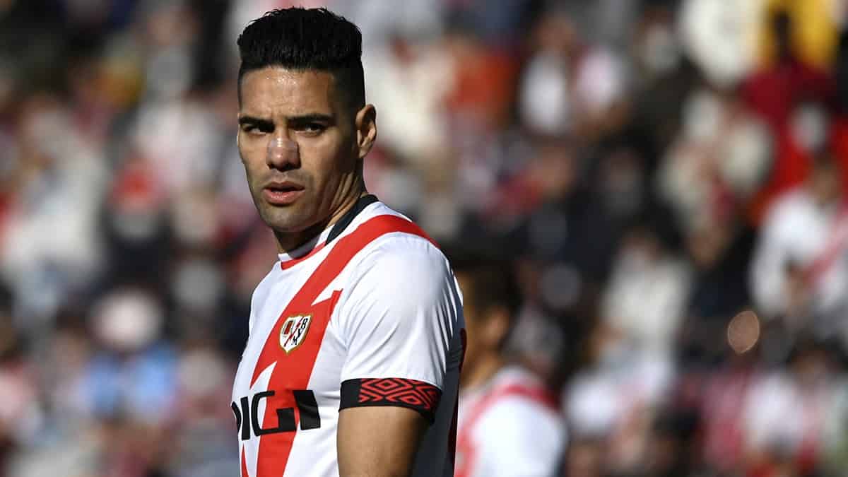 Falcao García con Rayo Vallecano en LaLiga 2021-22