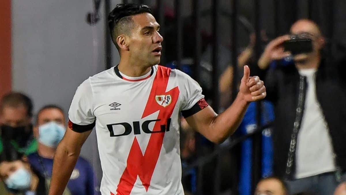 Falcao volvió después de un mes en triunfo de Rayo ante Espanyol