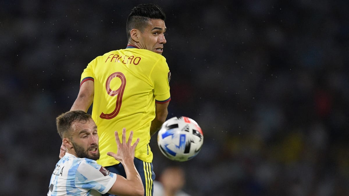 Radamel Falcao García, Argentina 1-0 Colombia: Eliminatorias