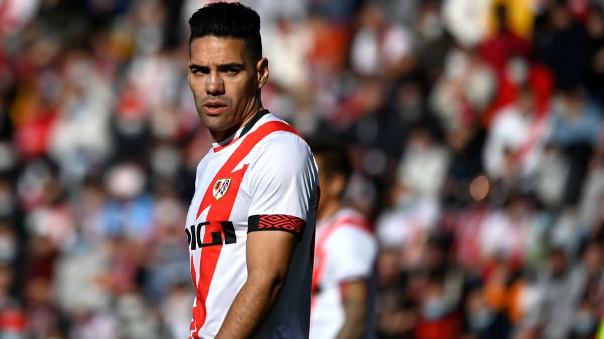 Foto: AFP Gol anulado Falcao García, Rayo Vallecano 0-0 Getafe: LaLiga