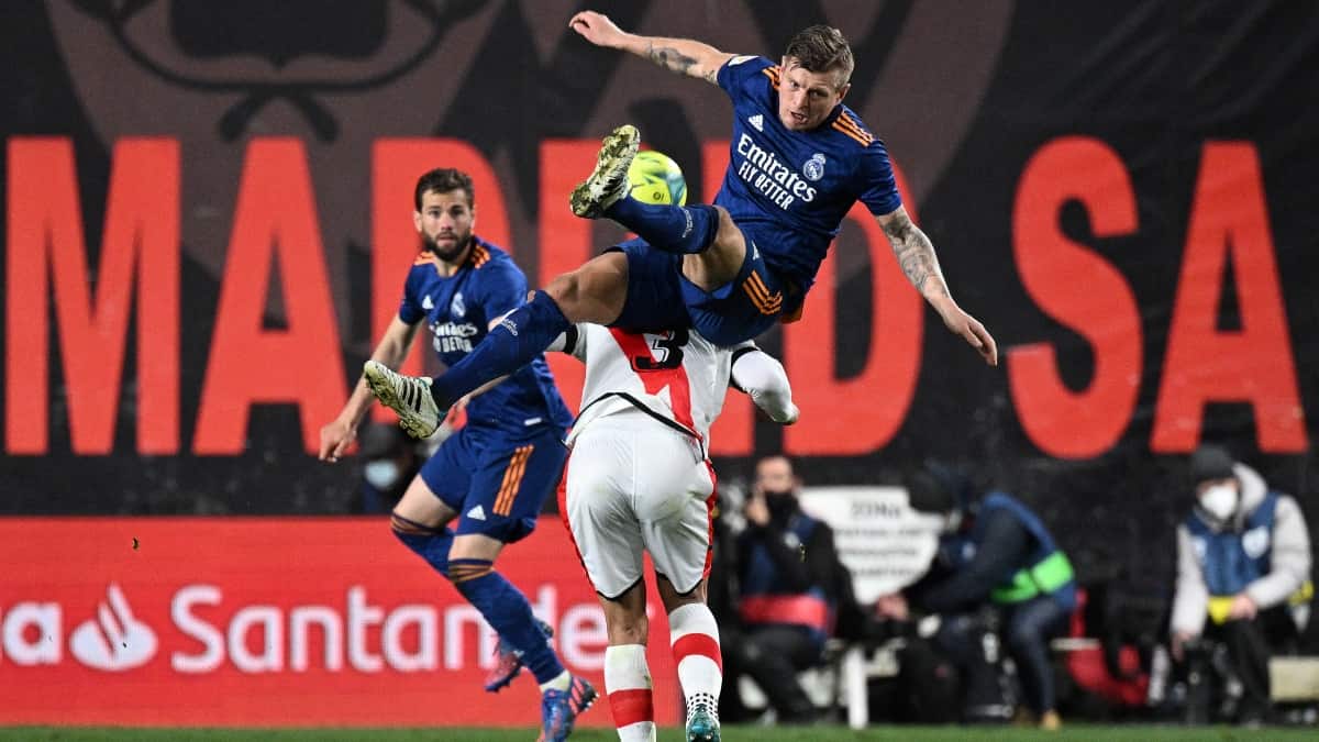 Foto: AFP Falcao, Rayo Vallecano- Real Madrid: LaLiga 2022/23