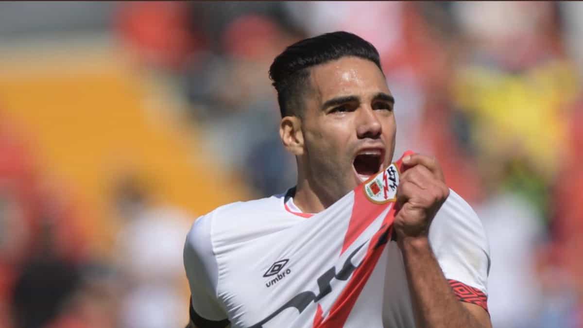Falcao García / Rayo Vallecano Falcao García debutó con gol en el Rayo Vallecano ante Getafe