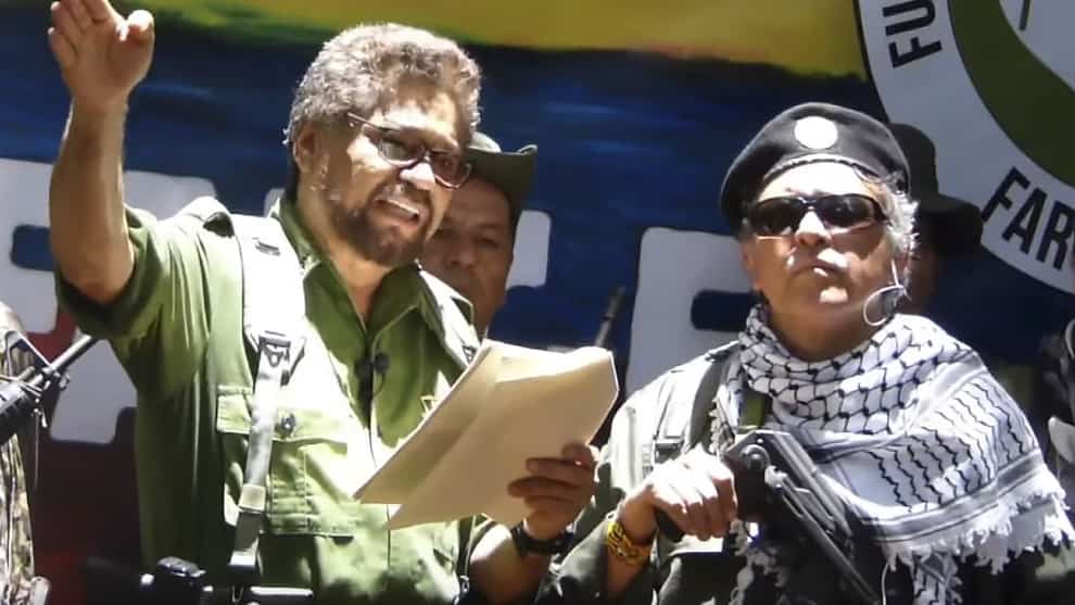 Hasta este jueves el paradero de Márquez y Santrich era un misterio. Foto: AFP