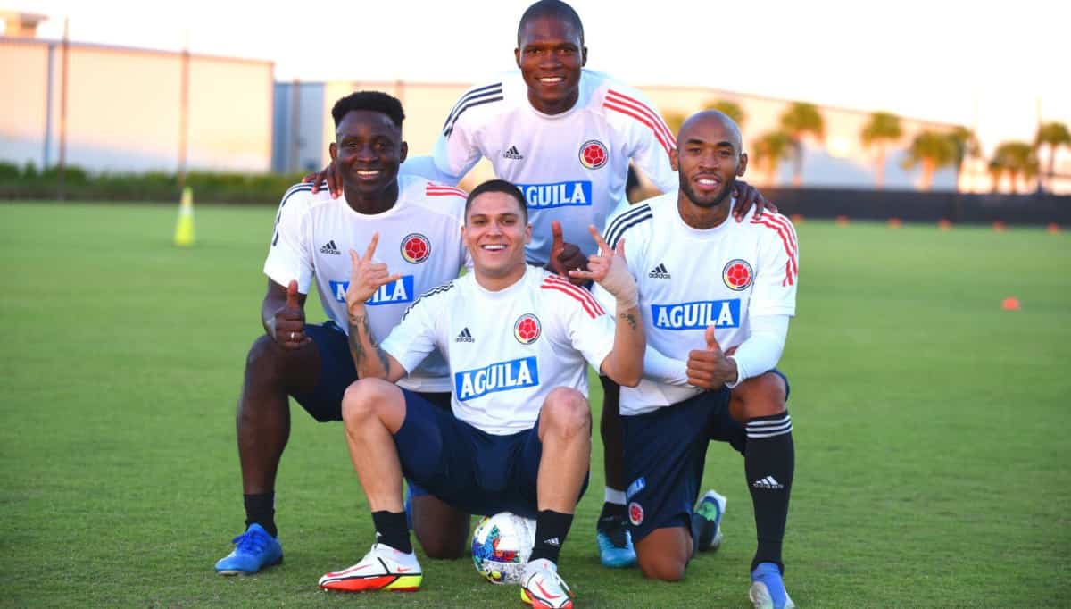 Selección Colombia entrenó en Miami previo al duelo con Honduras