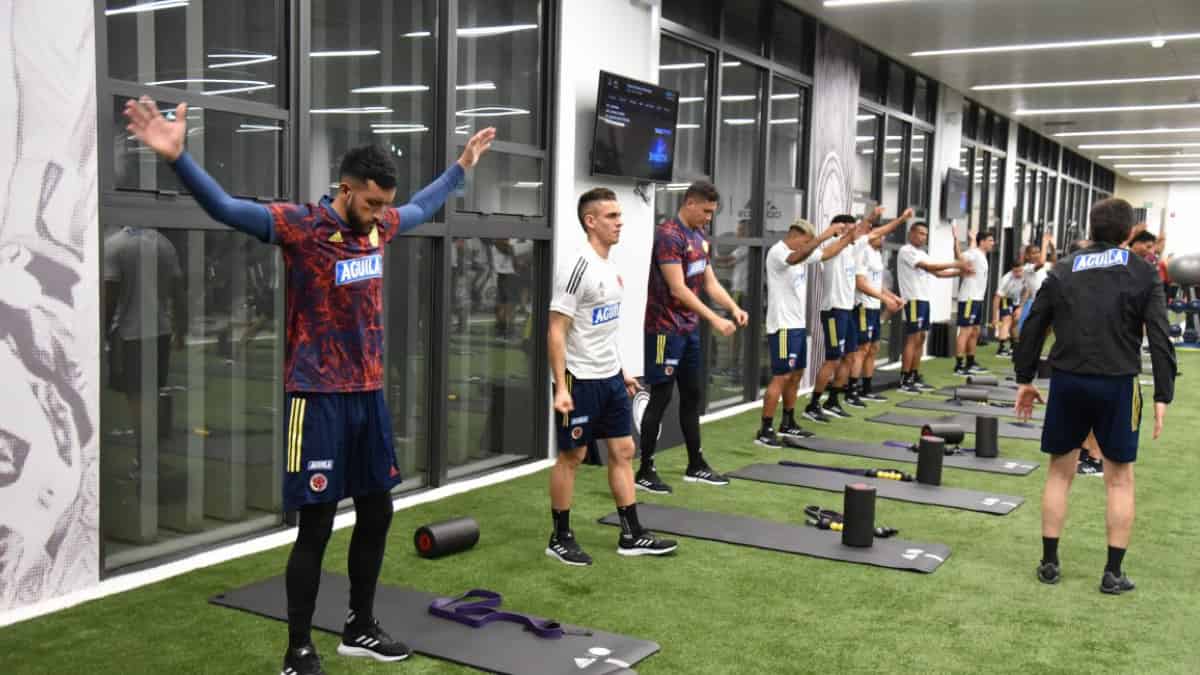 Selección Colombia hizo trabajo de recuperación para Ecuador