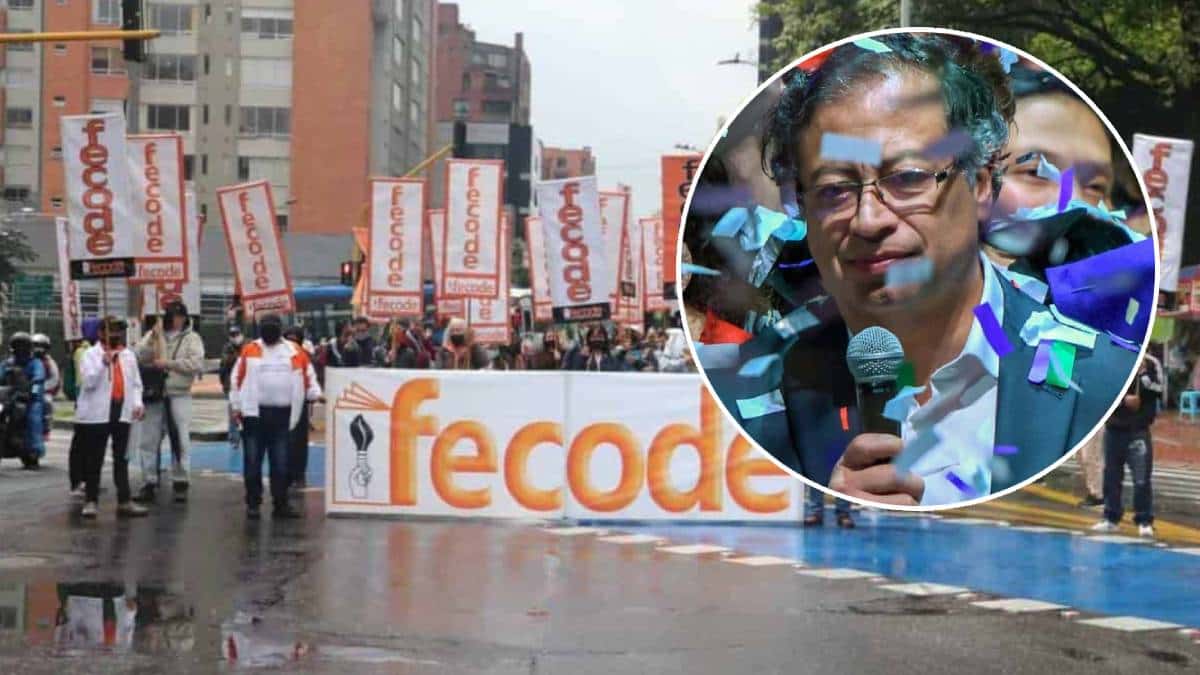 La molestia de Fecode con el presidente Gustavo Petro