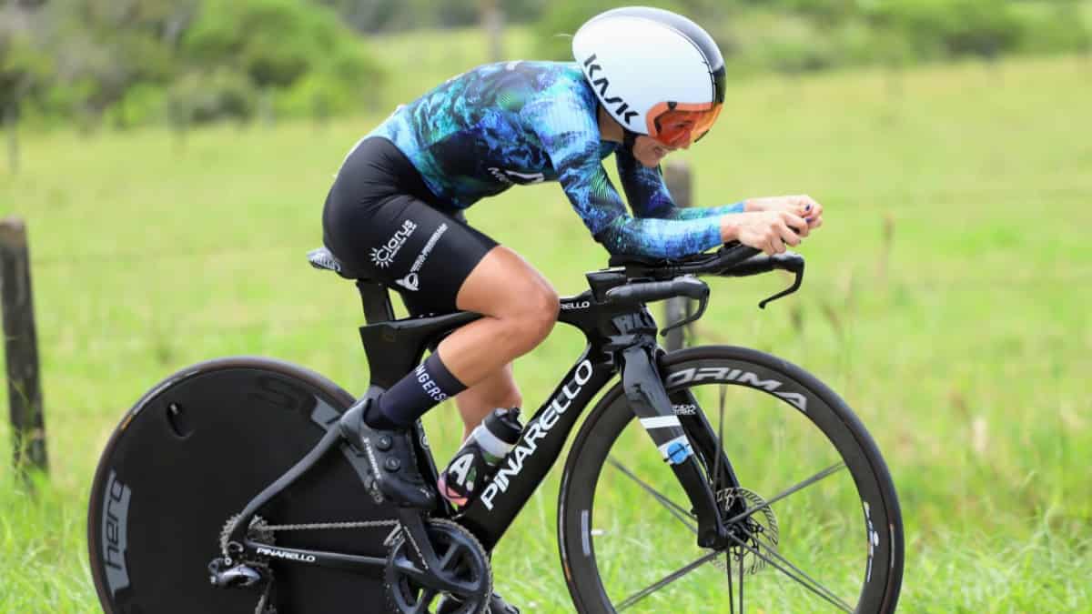 Lilibeth Chacón ganó contrarreloj individual vuelta a colombia femenina