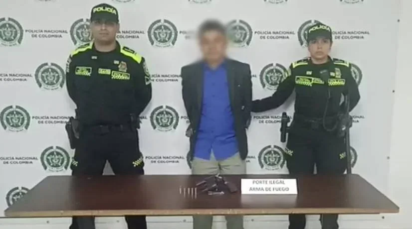El hombre de 48 años fue capturado en falgrancia