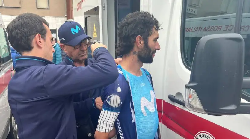 fernando gaviria caida giro de Italia