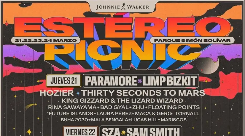 ¡Apúntese! Festival Estéreo Picnic anuncia los días en que se presentará cada artista