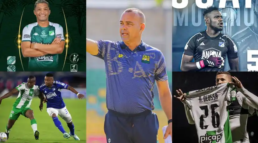 Altas, bajas y rumores de Liga BetPlay 2024: así va el mercado de fichajes en el fútbol colombiano