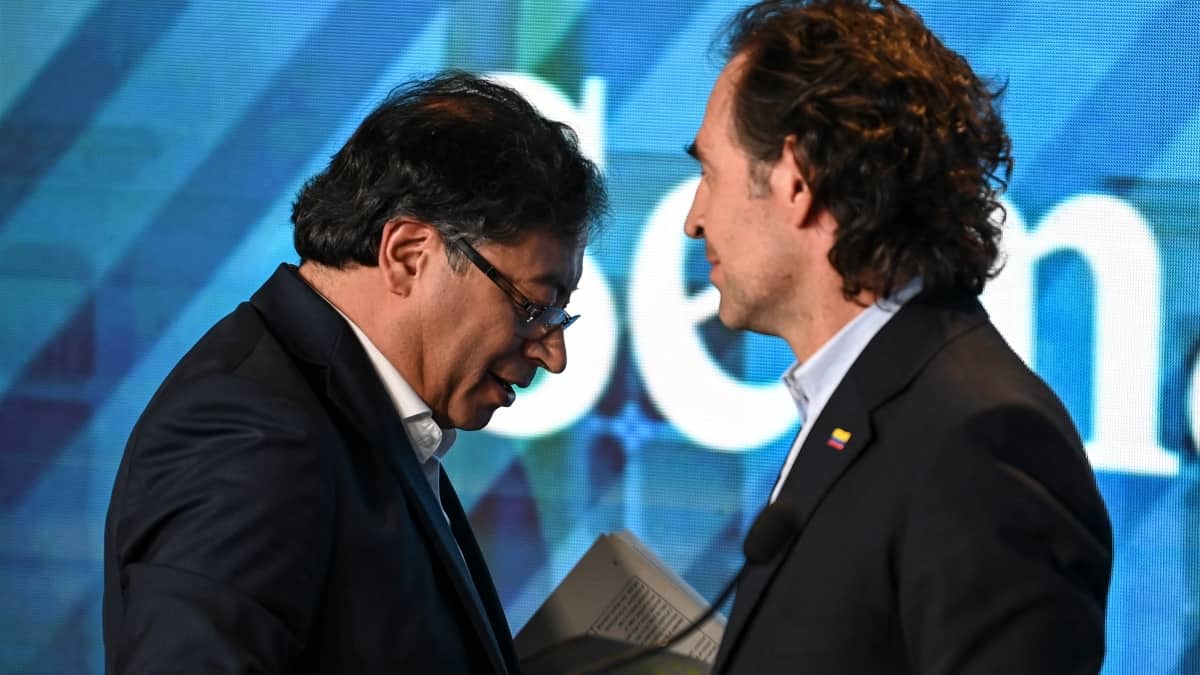 Fico Gutiérrez y Gustavo Petro