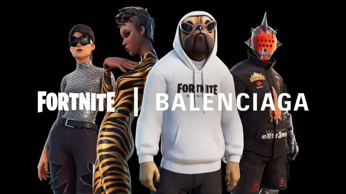 Balenciaga lanza línea de ropa para Fortnite