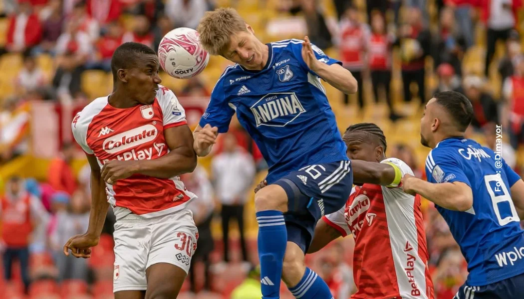 🔴EN VIVO🔴 Millonarios vs. Santa Fe: siga en directo el clásico bogotano
