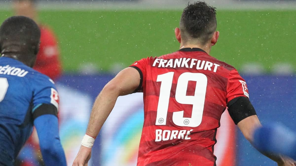 Rafael Santos Borré, Frankfurt 0-2 Arminia: Bundesliga