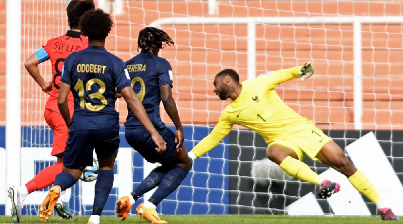 Francia contra Corea del Sur