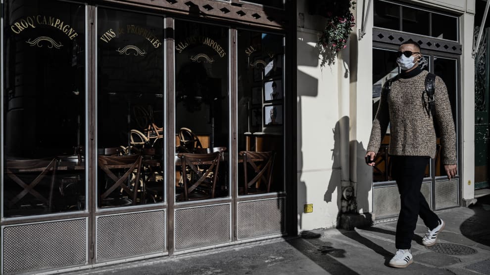 Escasez de tapabocas en Francia tiene en alerta a los médicos