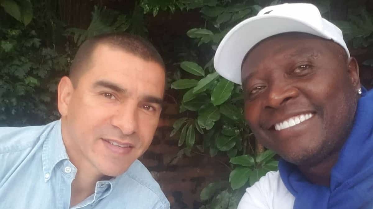 Víctor Hugo Aristizábal llora en TV tras recordar a Freddy Rincón