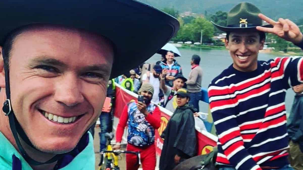 Chris Froome y mensaje a Egan Bernal tras accidente