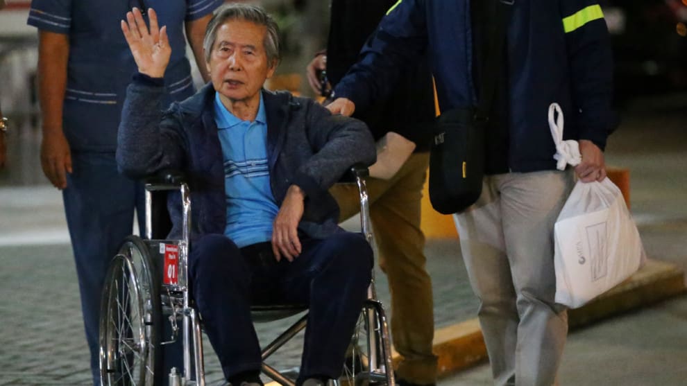Alberto Fujimori deberá ser operado del corazón