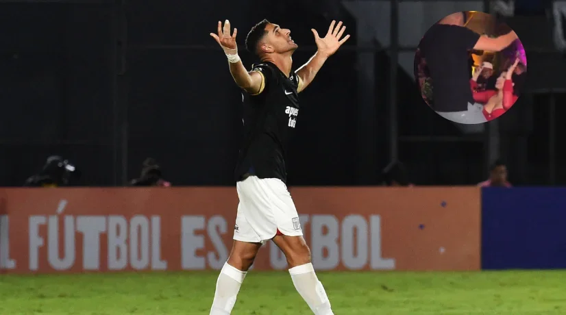 Foto: AFP y captura de pantalla Futbolistas colombianos protagonizan escándalo en una fiesta con stripper y lluvia de dólares.