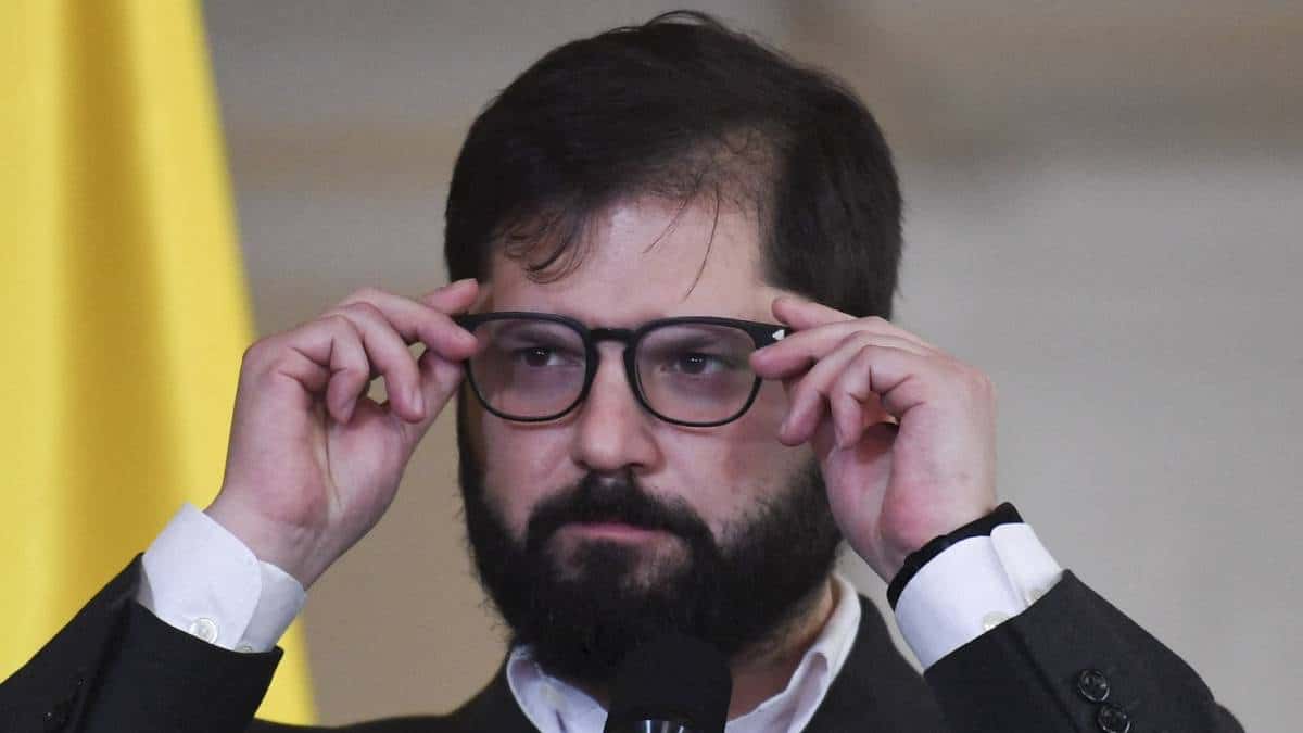 Gabriel Boric, presidente de Chile.