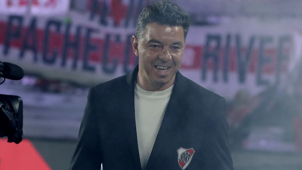 Marcelo Gallardo, recibimiento último partido en el Monumental