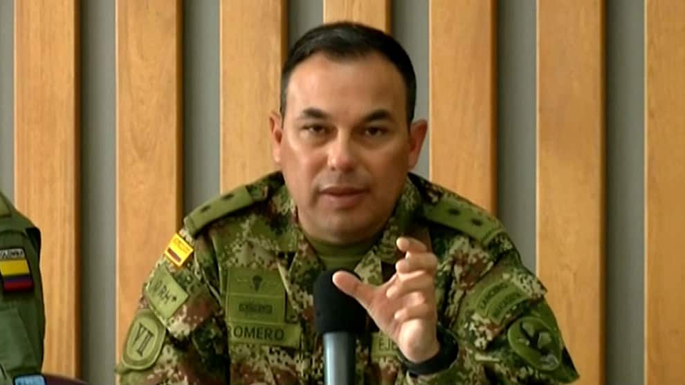 General Romero no aceptó cargos por escándalo de corrupción