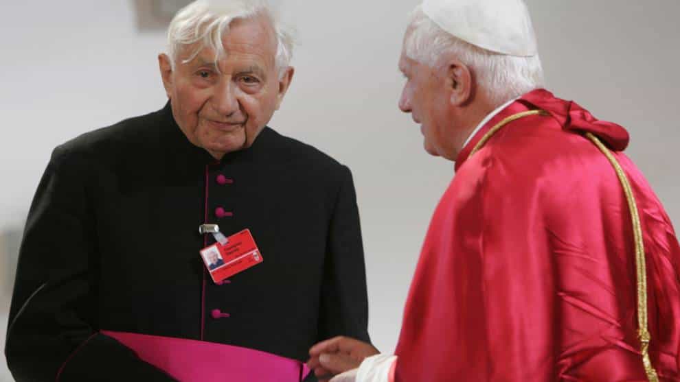 Falleció el hermano mayor del papa emérito Benedicto XVI
