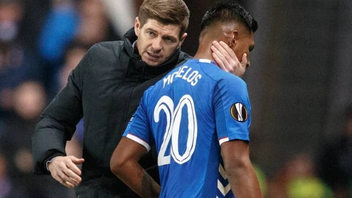 Steven Gerrard no es más el técnico de Alfredo Morelos en Rangers
