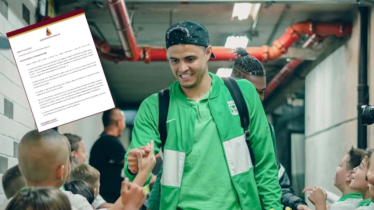 Tolima denuncia final contra Nacional por Giovanni Moreno