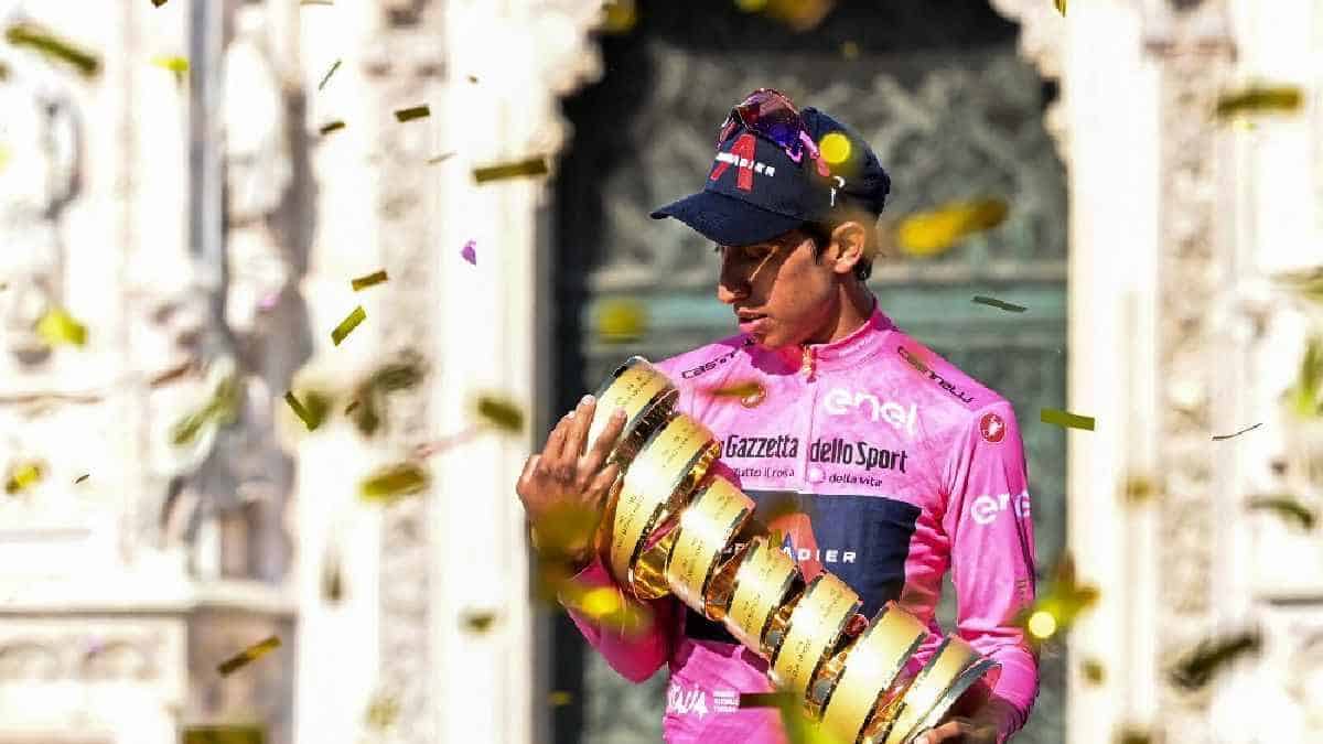 Egan Bernal, campeón del Giro de Italia 2021