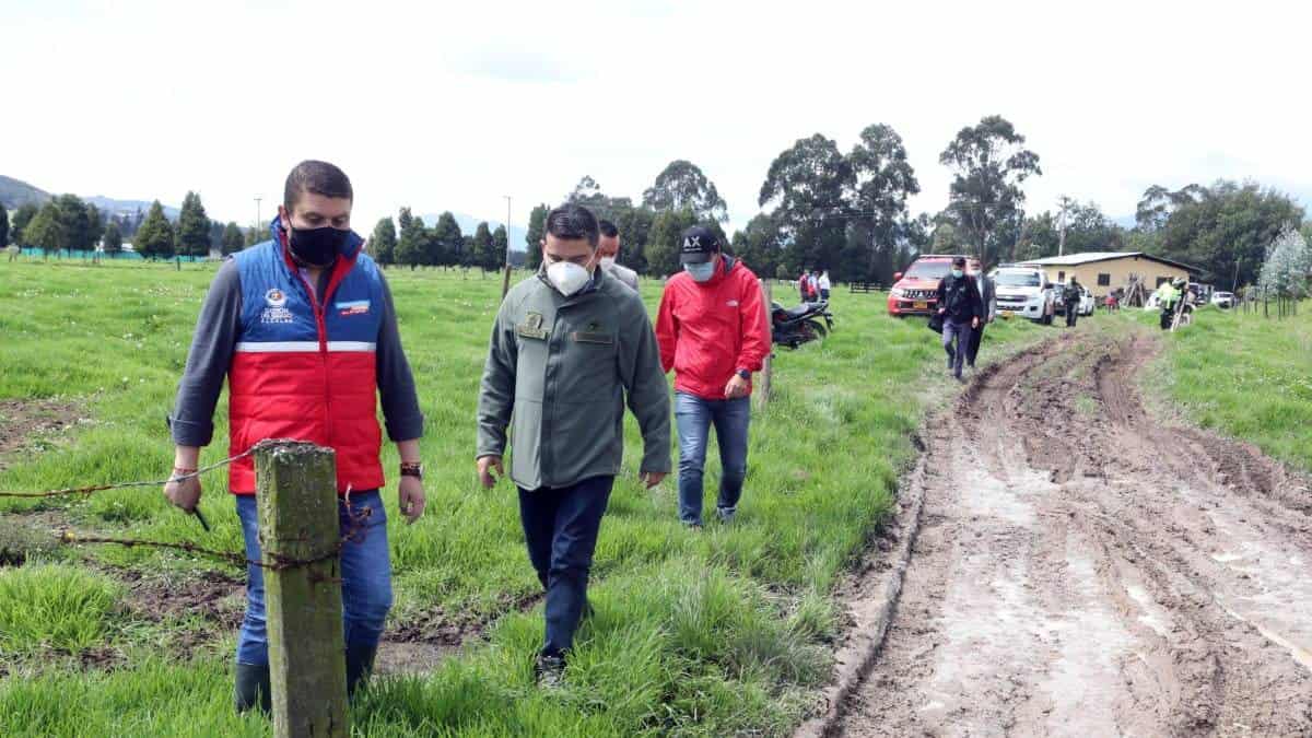 Foto: Twitter @nicolasgarciab Decretan alerta naranja en Cundinamarca por incremento de lluvias