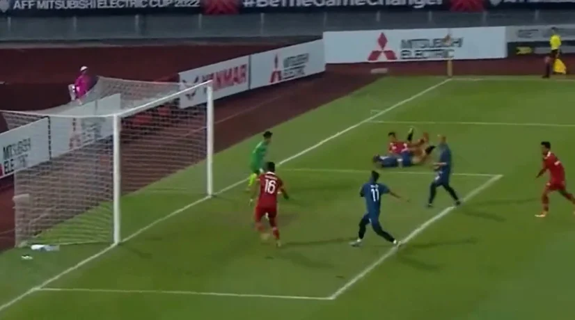 El fallo ocurrió en la Copa del Sudeste Asiático.