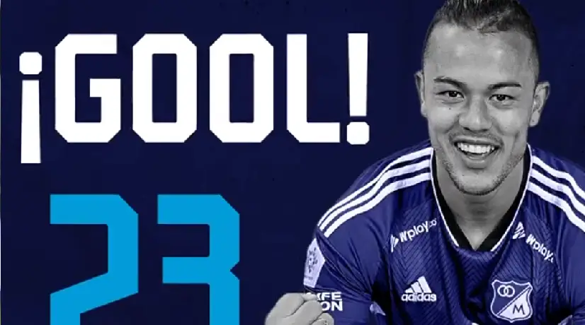 Leonardo Castro marcó golazo de taco