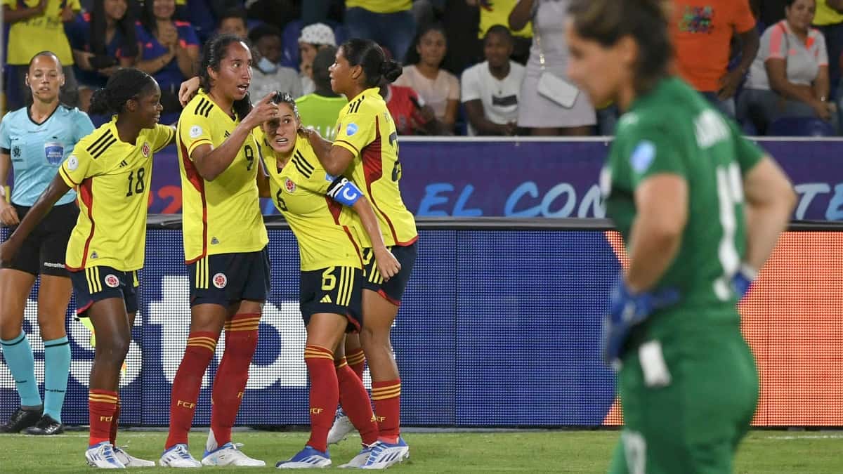Goles Colombia 4-2 Paraguay: Copa América Femenina