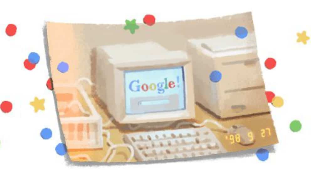 Google celebra sus 21 años con un 'doodle' nostálgico