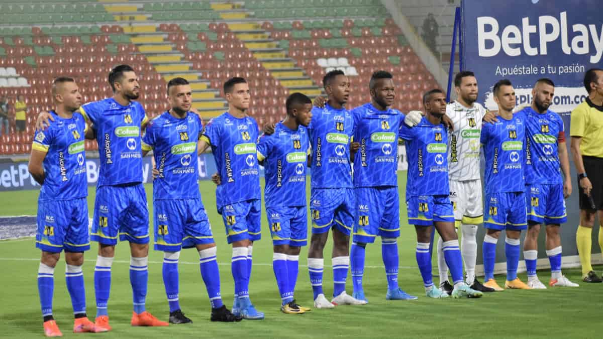 Gol Alianza Petrolera frente a Tolima