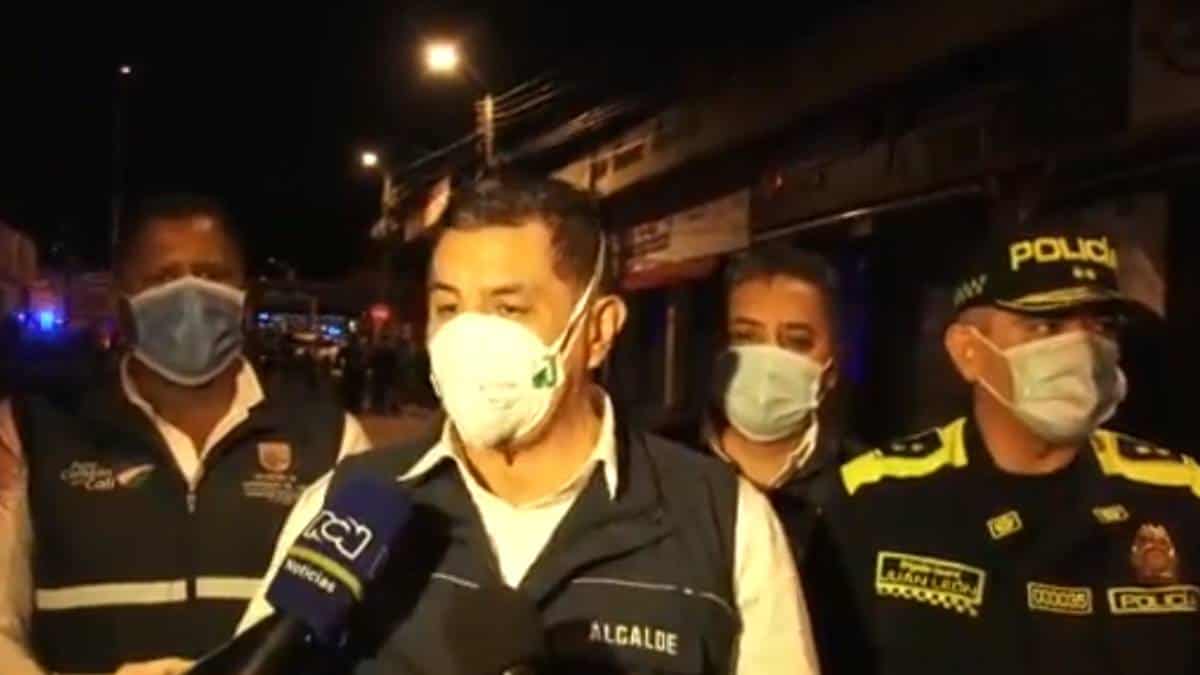 Una persona herida tras explosión de una granada en el centro de Cali