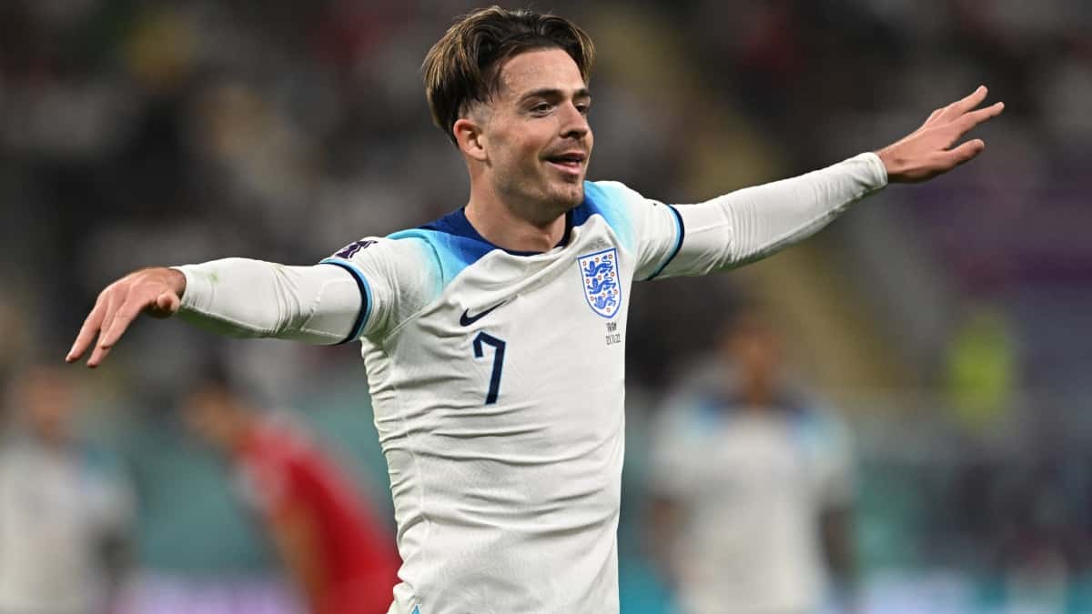 Jack Grealish festejo Inglaterra 6-2 Irán: Mundial de Catar 2022
