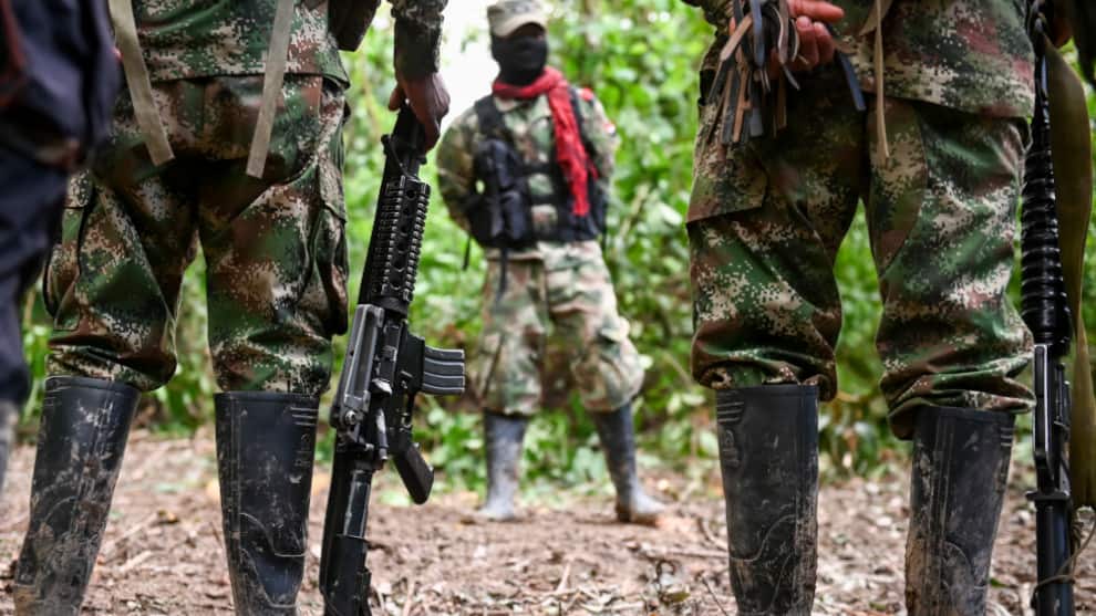 El ELN tiene presencia en Venezuela. Foto: AFP
