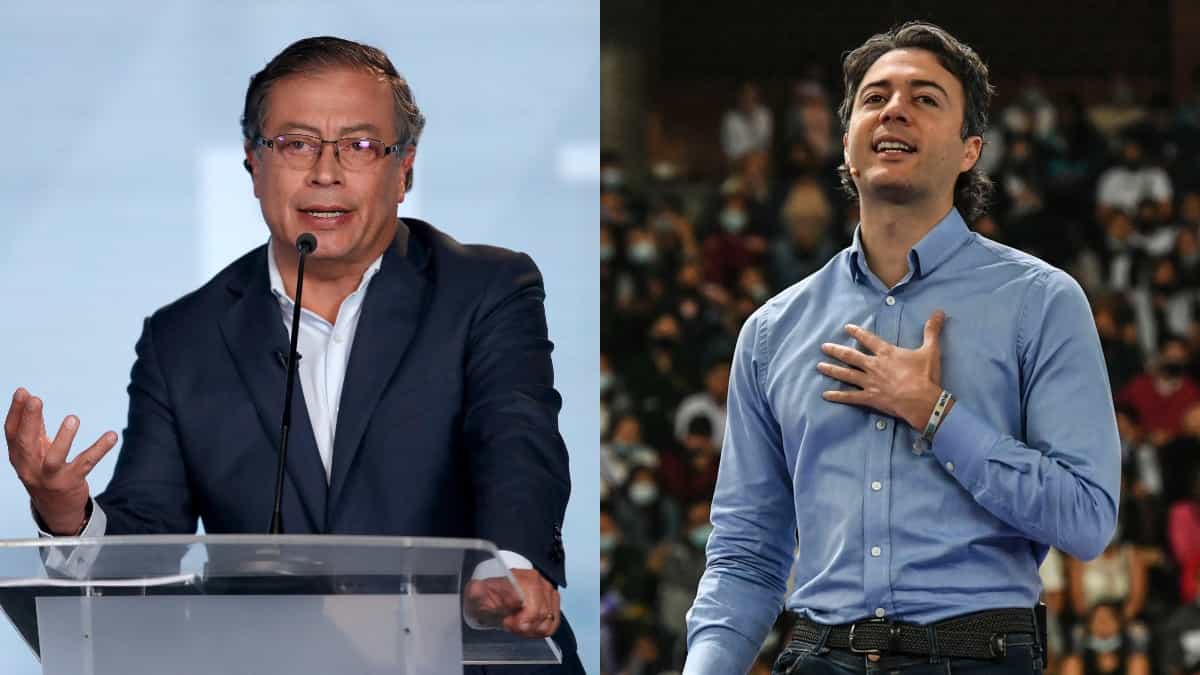 Gustavo Petro y Daniel Quintero