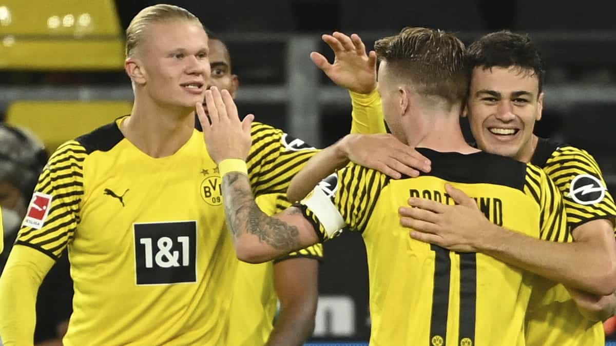 Borussia Dortmund, Erling Haaland y Marco Reus