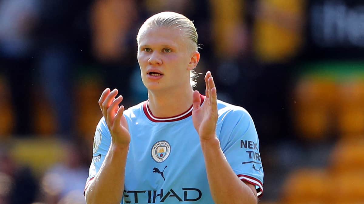 Erling Haaland llegó al Manchester City tras jugar en Borussia Dortmund.