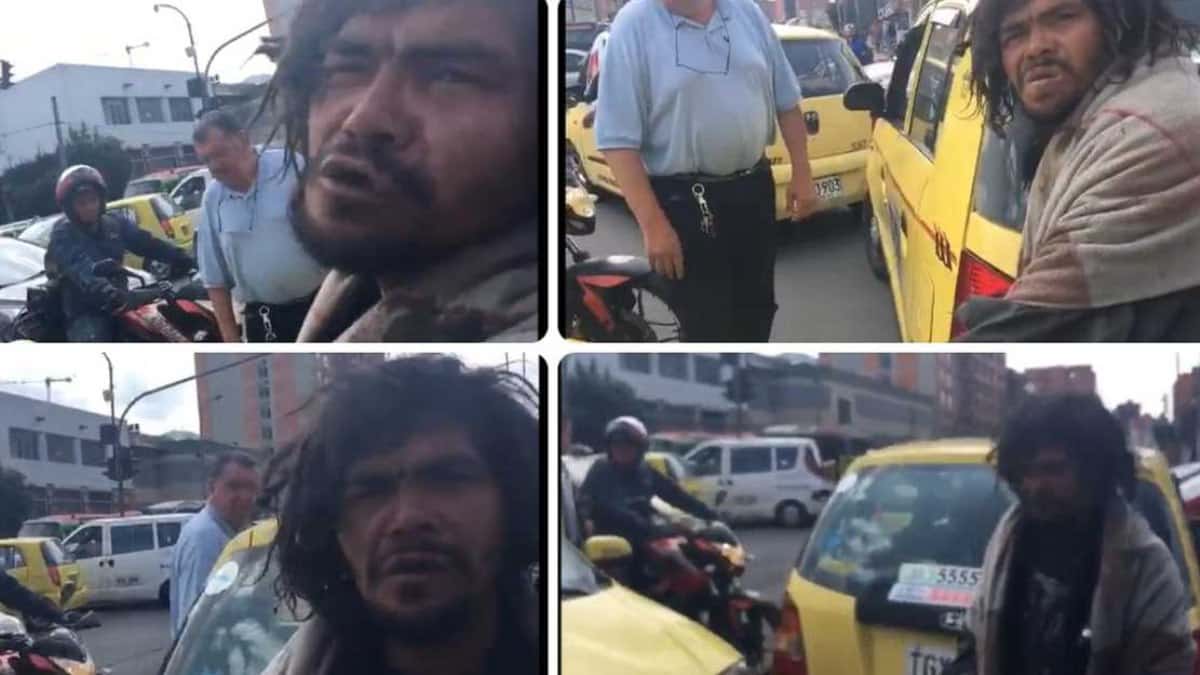 habitante de calle agente de tránsito