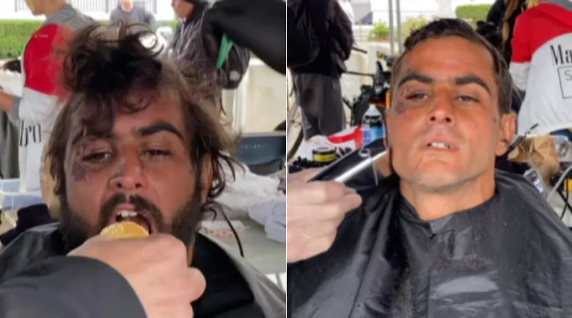 Habitante de la calle tuvo cambió extremo y sorprendió a todos con su belleza